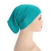 Cycling Caps Slip On Pre Tied Head Scarves Women Headwear Turban Wrap Headscarf For Girls Cap