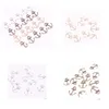 Charms Alliage 150Pcs Style Vintage Bronze Sier Zinc Ancre Nautique Charmes Collier Pendentif Pour La Fabrication De Bijoux 15X19Mm Bijoux Bijoux Dhpeo