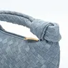 Luxury Jodie Bag Bottegassvenetas Woven Sheepskin Street mode Ny mjuk kohud croissant hög skönhet handhållen väska veckad dumpling väska kvinnor väska stor capci