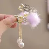 Haaraccessoires Mink Ball Clip Kinderpluche Meisje Paardenstaart Haarspelden Animal Pearl Crystal Barrette