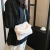 Sacs de soirée Perles Épaule Femme En Vente 2023 Haute Qualité Solide Automne Coton Tissu Mode Bolsas Femininas