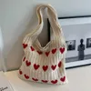 Shoulder Bags Evening Bags Large Capacity Knied andbags Casual ollow Woven Soulder Bag andle Totes Womencatlin_fashion_bags