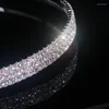 Haarspeldjes Shining Luxe Strass Haarbanden Voor Vrouwen Elegante Mode Kristallen Hoofdband Hoofddeksels Bruids Bruiloft Tiara Accessoires