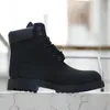 Designer Boots Classic 6 tum Premium Waterproof Martin Boot Wheat Triple White Black Chocolate Midnight Navy Royal Blow Green Camo Men Women Booties Outdoor Shoes