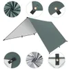 Tentes et abris Bâche de camping imperméable Pare-soleil Protection UV Léger Aventure en plein air Randonnée Camping Randonnée Pique-nique Tente Bâche 231018