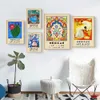 Pinturas Color Mexicano Arte Impresión Retro Floral Jungle Poster Cita abstracta Lienzo Pintura Latina Viajes Imagen de la pared Living Decoración para el hogar 231017