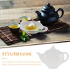 TEA TRAYS Dispenser Ceramic Bag Saucer Tablescape Decor Ketchup Ceramics Decorative Tea Bag Tray