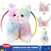 Jouets lumineux en peluche 30 cm Jouets en peluche brillants en coton Kitty mignon avec oreillers à lumière LED Berceuses douces Animaux en peluche Cadeau pour filles enfants 231017