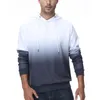 Mens Hoodies Sweatshirts Autumn Casual Pullover Gradient Hoodie Lång ärm Sweatshirt Fitness Tracksuit Shirt för att köra joggerfiske vandring 231018