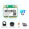 WiFi Finders 6E AX210HMW Mini PCIE carte Wifi Bluetooth 53 pour réseau Intel AX210 6 AX200 80211AX adaptateur sans fil 231018