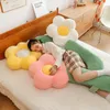 Plush Pillows Cushions Patchwork Giant Lovely Flower Plush ToyS Tulip Long Shaped Throw Pillow Home Children' Room Decor 231017