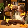 Oreillers en peluche coussins Rock King Zhong Li jeu de Cosplay Genshin Impact poupée en peluche projet d'anime oreiller doux jouet en peluche cadeau pour enfants Halloween noël Dragon 231017