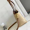 Fashion Exquisite Shopping Bag luxurious Women Totes Shoulder Bags Crafted with Lafite grass weavingLeatherSingle shoulder bag diagonal messenger bag Chain bag