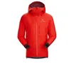 Designer Arcterys Vestes Alpha Sv Alpinisme Veste Hardshell Respirante Manteaux Pour Hommes Série Beta Sv Hommes Chemise De Sprint En Plein Air Coupe-Vent Imperméable Royal Red Dy