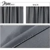 Curtain Bedroom Short Blackout Curtains for Windows Solid Opaque Curtain for Living Room Balcony Tende Cortina Treatment Home Decor Size 231018