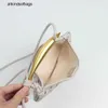 BottegassVenetas Sardine Bag 2023 Nouveau sac tissé de vente chaude Mini cuir souple en métal Bing sac à main à la mode et personnalisé diagonale croix femmes frj