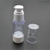10pcs/lot 50ml plastik krem ​​emülsiyon şampuan havasız şişe frascos para cremas boş kozmetik ambalaj kapları spb108 SEBCR AQNNV