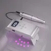 Nagelmanicureset Draagbare elektrische boormachine met LCD-scherm Nagelschuurmachine Lampdroogfunctie voor acrylgellak Oplaadbaar 231017