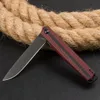 Promocja CK820 Flipper Składanie noża 8CR13MOV Black Drop Point Blade G10 Uchwyt na zewnątrz noża Edc Edc Pocket Folder z pudełkiem detalicznym