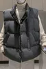 メンズベストブランド衣類ベストジャケットメンズ秋温かいノースリーブオスウィンターカジュアルウエストコートメンプラスサイズ2023 B55