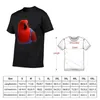 Мужские поло Beautiful Lady In Red Eclectus Parrot T-Shirt Edition Футболка Летний топ с графическим рисунком Мужские рубашки