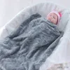 담요 단색 두꺼운 플란넬 베이비 담요 Swaddle 담요 슈퍼 부드러운 어린이 소파 담요 아기 침구 랩 랩 담요