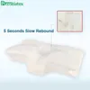 Cuscino Purenlatex 14 cm Contour Memory Foam Cervicale Ortopedico Dolore al collo per la parte posteriore dello stomaco Cuscini curativi 231017