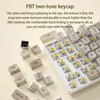 Keyboard Covers Aigo A108 Gaming Mechanical 2 4G Wireless USB Type c Wired Yellow Switch 110 Key Swap Rechargeable Gamer 231018