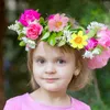 Decorative Flowers 150 Pcs Wreath Heads Wedding Headdress DIY Decorate Small For Crafts Artificial African Daisy Fake Daisies Faux