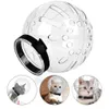 Other Cat Supplies Muzzle Anti Bite Breathable Protective Space Hood Anti Licking Grooming Mask Cats Bathing Bag Small Pets 231018