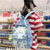 School Women's Casual Backpack Cute Five-Pointed Star Bags For Teenagers Girls Students Style Laptop Bagcatlin_fashion_bags