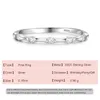 Cluster Rings CYJ European CZ Bamboo 925 Sterling Silver Foldable Ring For Women Birthday Party Wedding Girl Jewelry