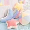 Plush Pillows Cushions Sky Series Cloud Star Moon Plush Pillow Colorful Rainbow Crown Pillow Cushion Sofa Home Decoration Stuffed Throw Pillow Toy Gift 231017