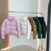 LU-08 Kobiety puffer kurtka z kapturem z kapturem zimowy puffer dla kobiet z kołnierzem z kapturem faux-fur