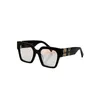 Óculos de sol femininos Miumius Glasses Sunglasses Prescription Glasses Europe e os Estados Unidos Modelo Literário de Alta Qualidade Eyewear Big Sunglasses Lentes Personalizadas