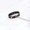 Läderarmband armband designer smycken dubbel spetsigt reparmband mode charm 6 stilar klassiska mönster justerbar kedja för221w