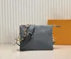 M57783 M57790 COUSSIN PM VROUWEN TAG Echte kalf leer in reliëfte neef tas ketting draagtaskoppeling crossbody handtas luxe ontwerpers schouder tas