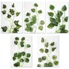 Fleurs décoratives 90 cm plantes vertes artificielles tenture murale feuilles de lierre radis algues raisin fausse vigne maison jardin fête décor de mariage