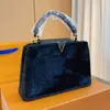 Diseñador de lujo Clásico Lady Capuchines BB Tote Bolso cruzado Marca francesa Mujer Bolso de hombro de lana de cordero Bolso lujoso de alta calidad Bolso de compras Otoño Invierno