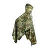 Regenjassen Regenjassen Camouflage Opvouwbare regenjas voor wandelen Draagbare tactiek Poncho Heren Waterdicht Toerisme Opvouwbare regenjas Dhgarden Dhng0