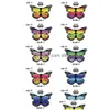 10 Style Rainbow Monarch Butterfly Costumes Pretty Fl-Color Chiffon Wings Addmaskadd pannband cosplay Cape Party Favors Drop Deliver