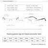 Sunglasses Reading Glasses Men Spring Leg Lens Metal Frame Eyewear Anti Blue Light Presbyopia Degree 1.0 To 4.0 Gafas