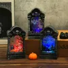 Other Event Party Supplies Mini Tombstone Lights Small LED Lanterns for Indoor Outdoor Halloween Decoration Ghost House Home Decor Battery Powered B03E 231017