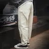 Мужские толстовки с капюшоном Maden с несколькими карманами Белые джинсы Винтажная мешковатая спецодежда Старая мода Функциональный дизайн Брюки-чиносы Мужские модифицированные дровосек 231018