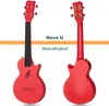 Enya NOVA U 23 Inch red FreeBoost Intelligent Ukulele 4 Strings Acoustic Ukulele Guitar Crbon Fibre Guitar Beginners Instrument