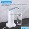 Vattenpumpar Vattenpumpar Electric Bottle Matic Drink Dispenser USB laddning LED Lysande hemomkopplare Dispensers 230427 Hem G DHGARDEN DHBMQ