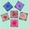 Decoratieve Bloemen 50PCS 10cm Kunstrozen Bloemhoofd DIY Bruiloft Bogen Garland Verjaardagsfeestje Pography Props Muur Nep