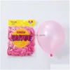 Altre forniture per feste per eventi Altre forniture per feste per eventi 127 pezzi Stberry Decorazione Kit ghirlanda di palloncini per ragazze 1St 2Nd Birt Dhgarden Dhg8H