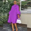 Sukienka z ubrania etnicznego Afrykańskie sukienki na imprezę dla kobiet 2023 Modna dashiki biała luźne midi eleganckie abaya kaftan maxi