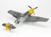 Aeronave Modle Tamiya 61063 Modelo de avião escala 1/48 Messerschmitt Bf109E-4/7 TROP Model Building Kits para modelo militar Hobby DIY Toys 231017